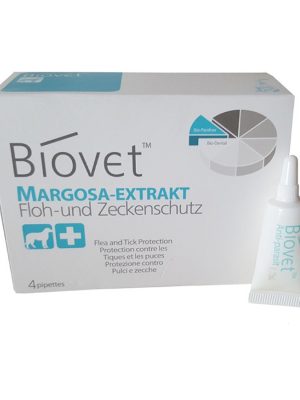 Biovet Bitkisel Küçük Boy Köpek Pire Kene Damlası 4 lü